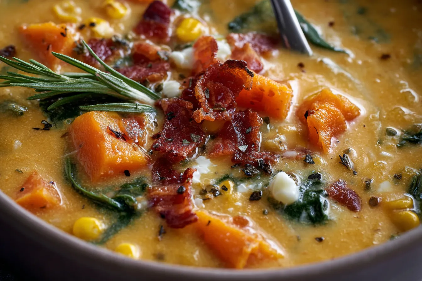 Hearty Sweet Potato Corn Chowder