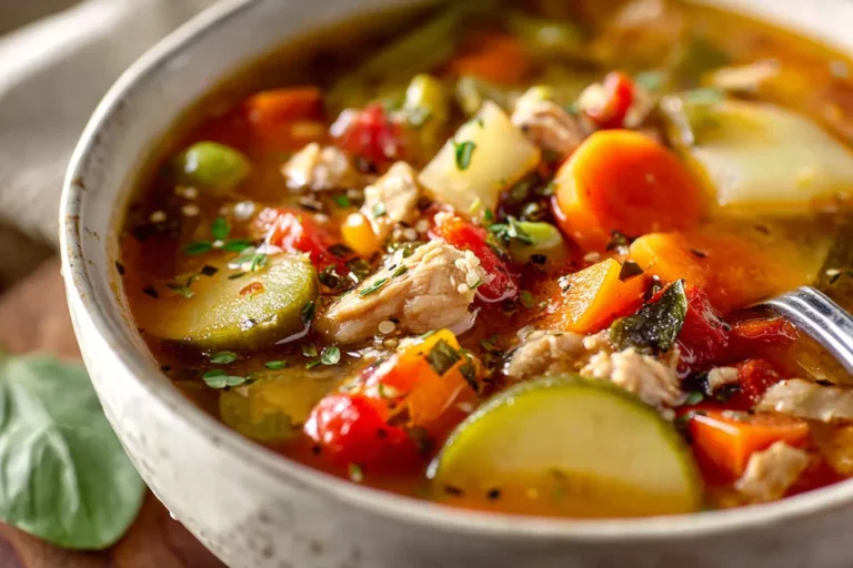 Hearty Turkey Vegetable Soup