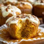 Homemade Pumpkin Cream Cheese Muffins