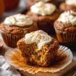 Homemade Pumpkin Cream Cheese Muffins