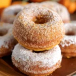 Moist Baked Pumpkin Donuts