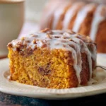 Moist Pumpkin Honey Bun Cake