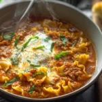 One Pot Tiktok Lasagna Soup