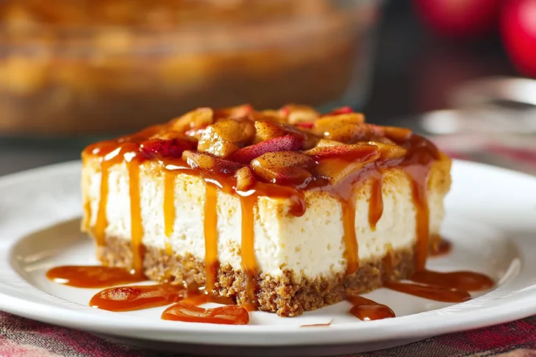 Quick Caramel Apple Cheesecake Recipe