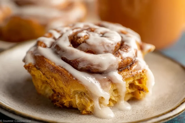 Quick Pumpkin Cinnamon Rolls Recipe