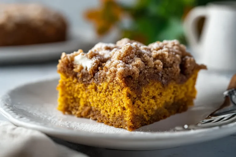 Quick Pumpkin Crumb Cake