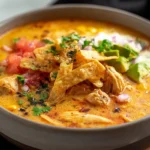 Restaurant Style Creamy Tortilla Soup with Chicken