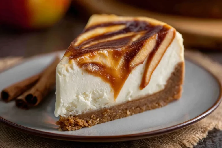 Silky Smooth Apple Butter Cheesecake