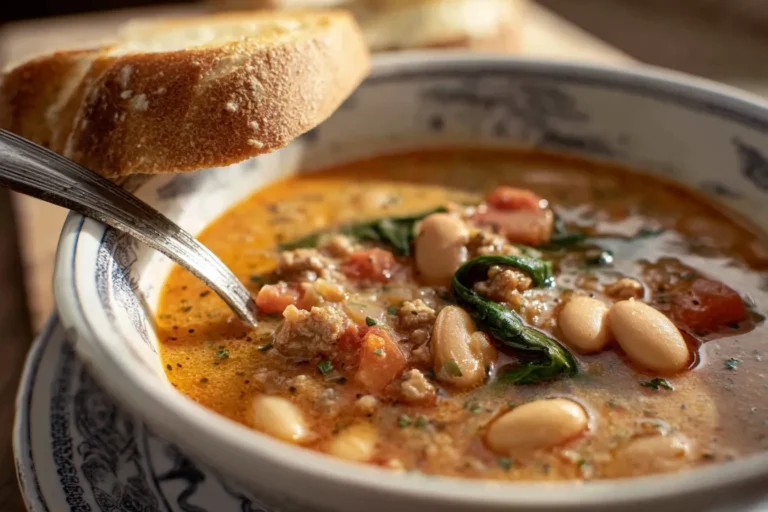 Simple Tuscan Bean Soup