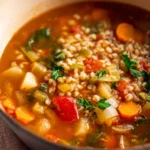 Simple Vegetable Barley Soup