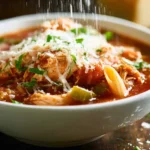 The Best Chicken Parm Soup