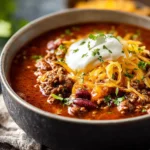 The Best Ground Beef Taco Soup
