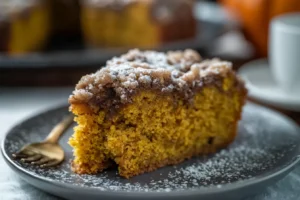The Best Homemade Pumpkin Coffee Cake