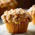 The Best Pumpkin Crumb Cake Muffins