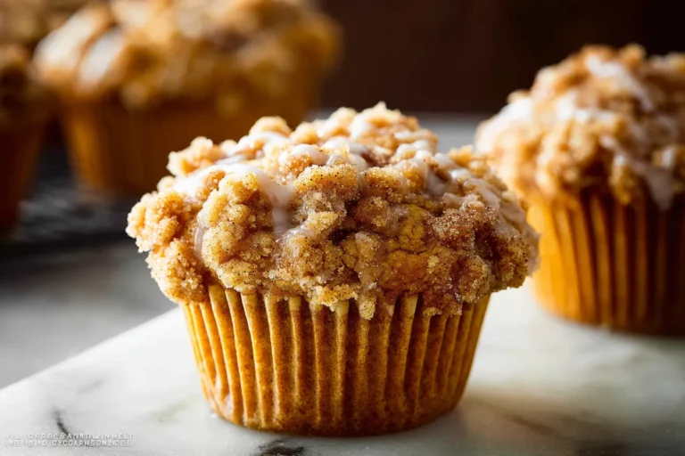 The Best Pumpkin Crumb Cake Muffins