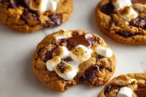 The Best Pumpkin S’mores Cookies Recipe
