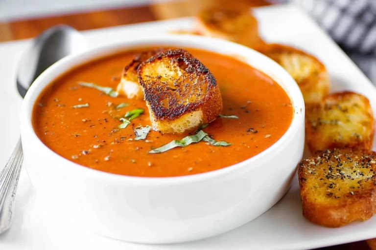 The Best Roasted Tomato Basil Soup