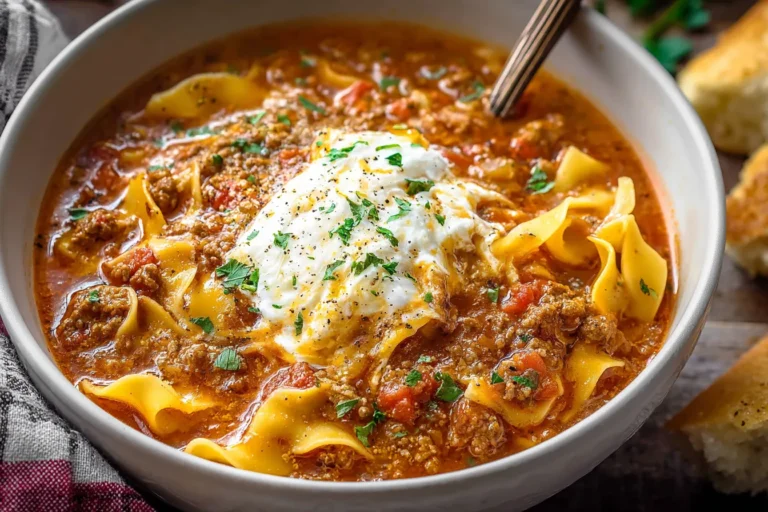 The Ultimate Lasagna Soup