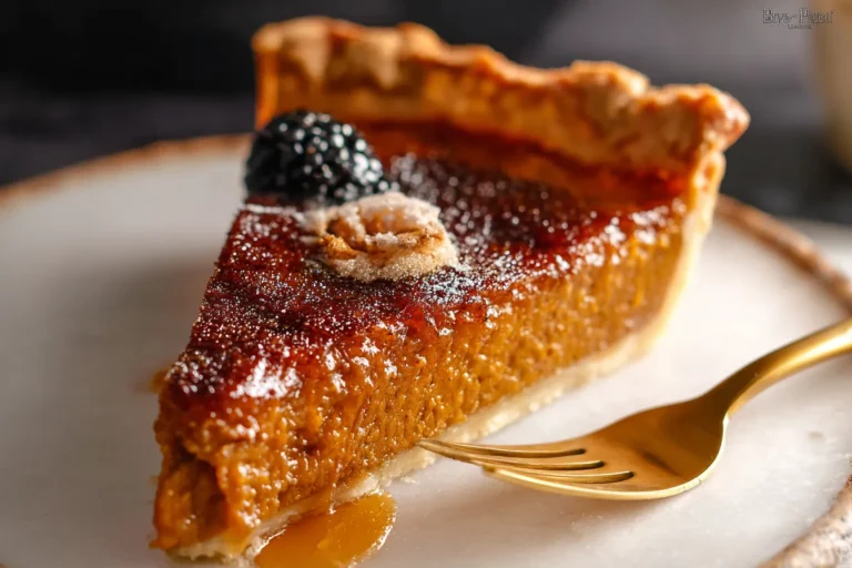 The Ultimate Pumpkin Pie Brûlée