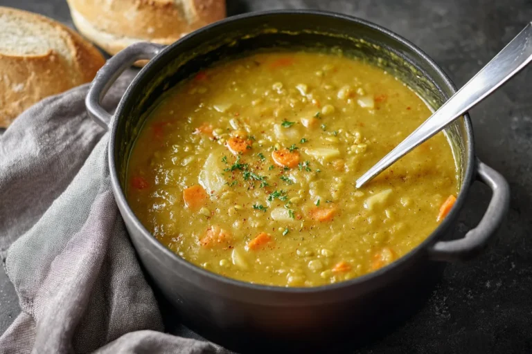 Vegan High Protein Split Pea Soup