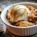 Warm Cinnamon Apple Cobbler