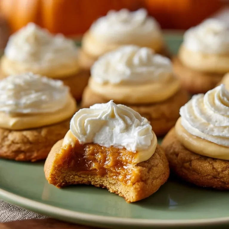 Thanksgiving pumpkin pie cookies on a festive plate