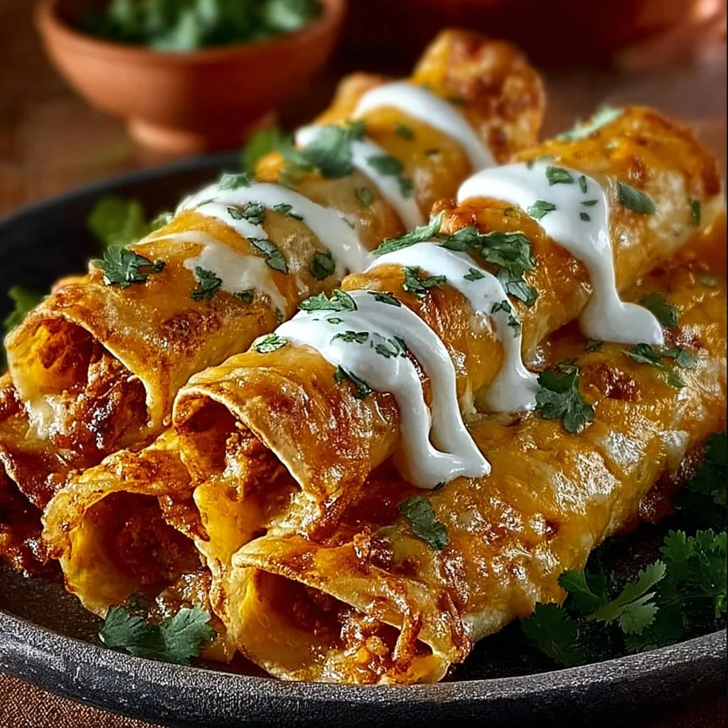 Plate of cheesy taco sticks with melted cheese and toppings