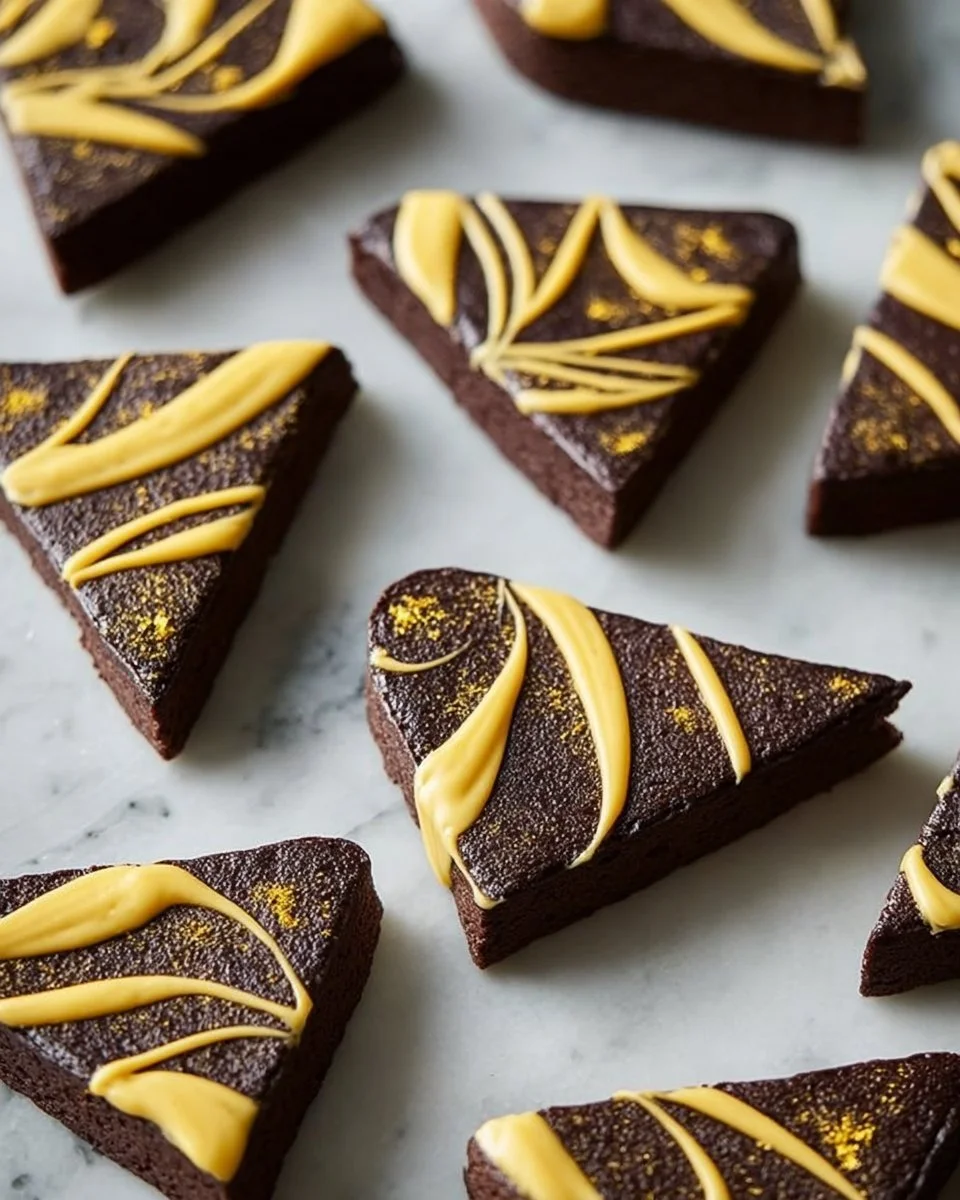 Delicious Cocoa Ribbon Cookies with rich cocoa layers