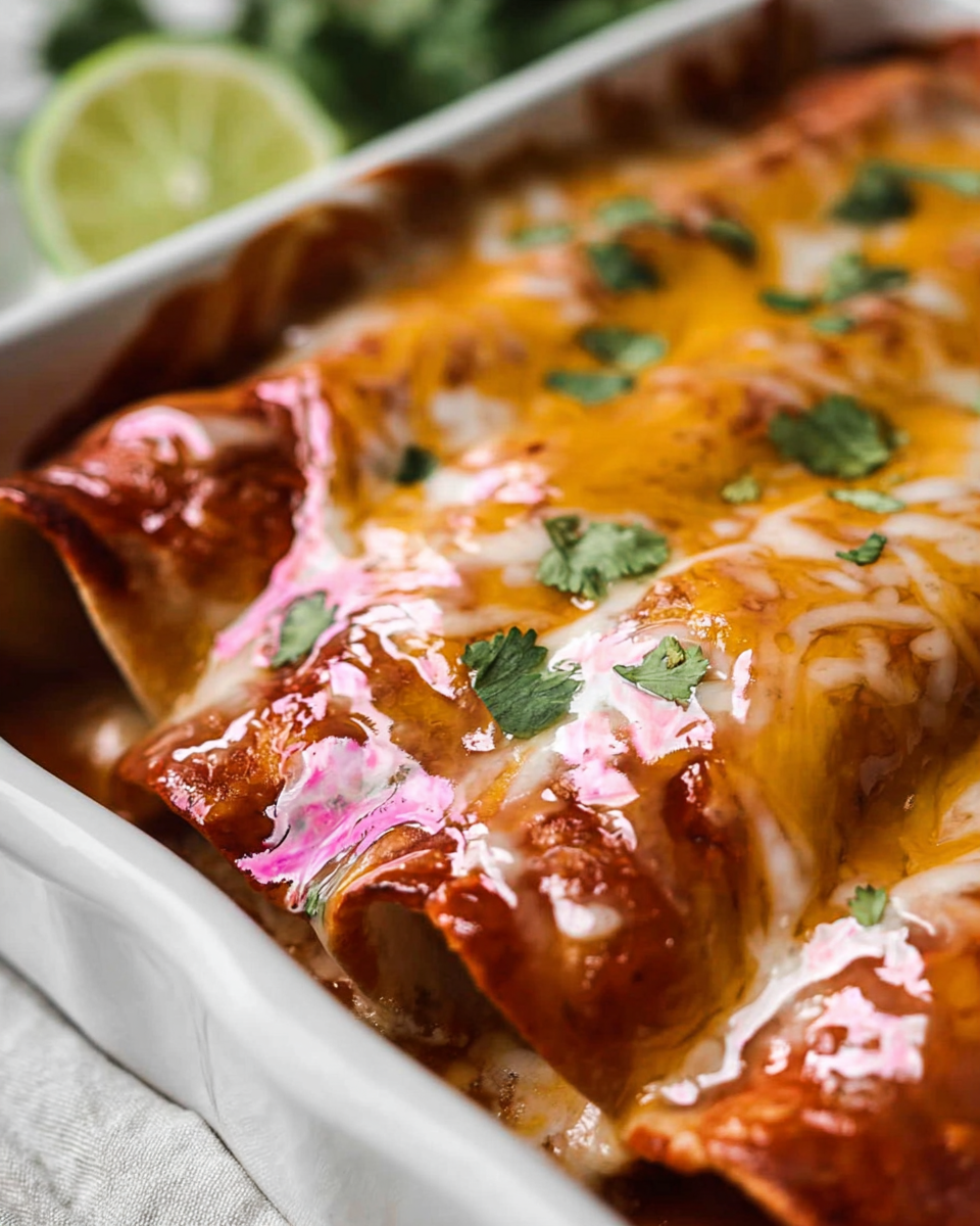 Best Chicken Enchiladas - Quick and Easy