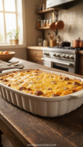 cheesy-sausage-breakfast-casserole---easy-egg-bake-recipe-_feature