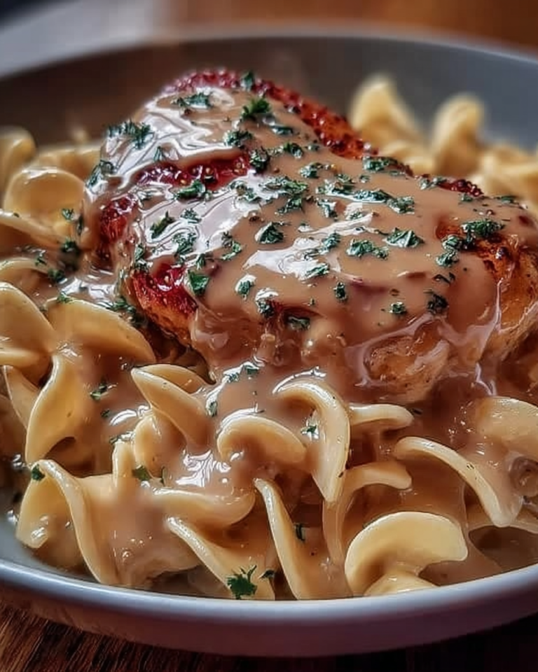 Chicken with Buttered Noodles
