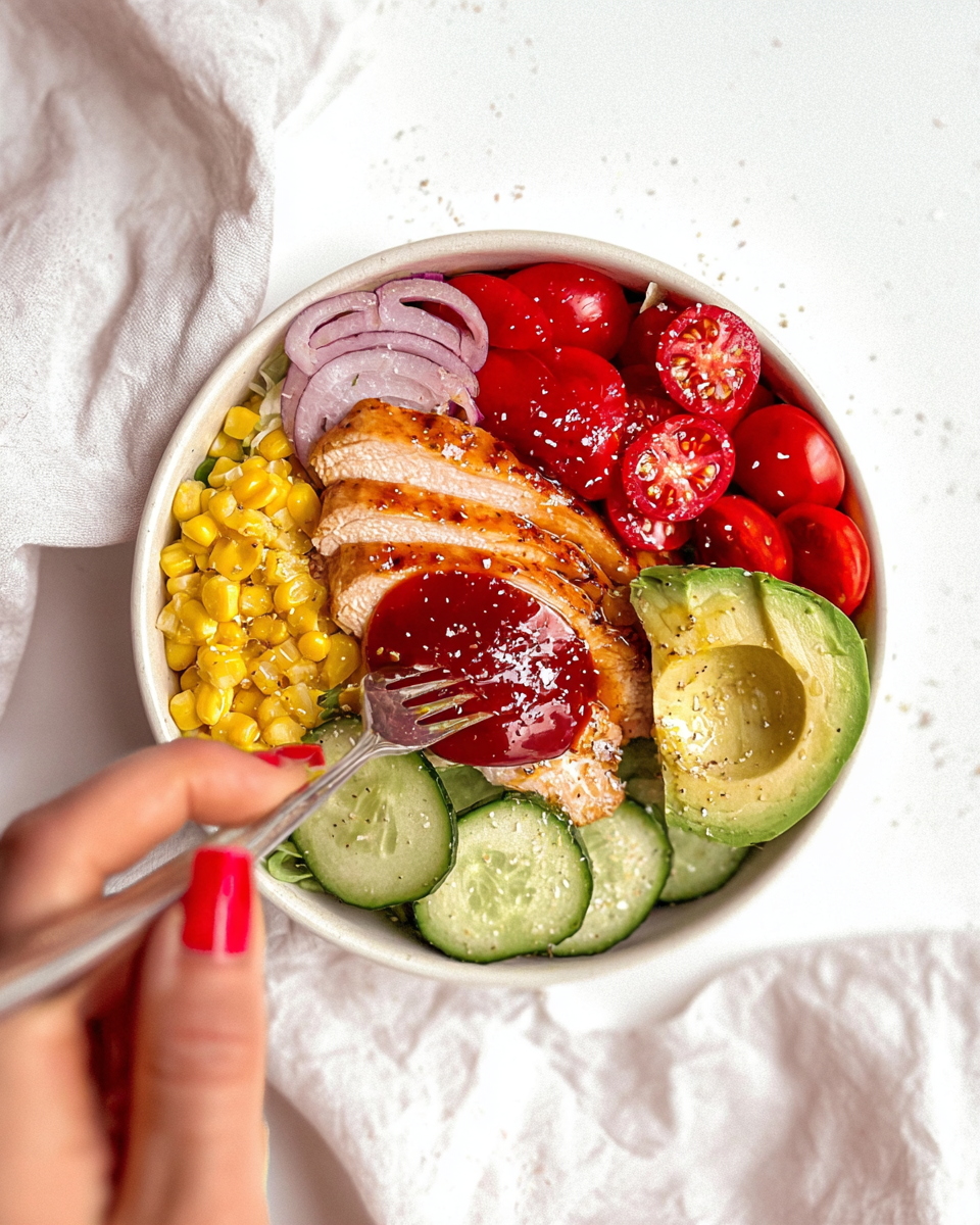 Honey Hot Chicken Salad - Whipped It Up