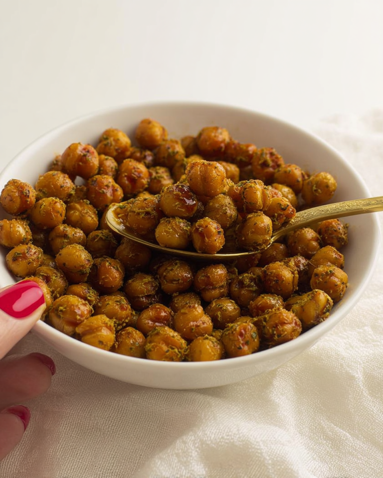 Ranch Crispy Roasted Chickpeas