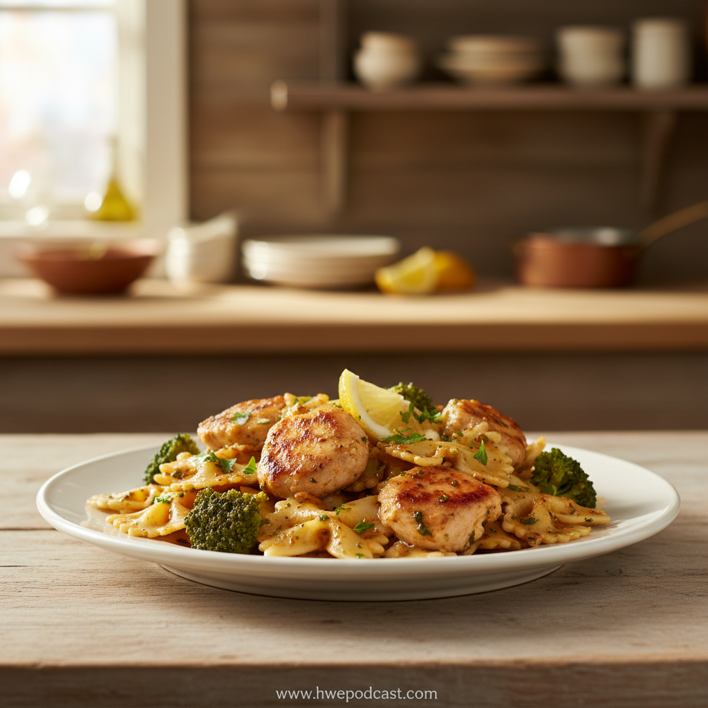 Delicious Instant Pot chicken and rice dinner ready to serve