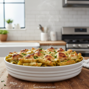 creamy-pesto-chicken-pasta-bake---easy-recipe_feature
