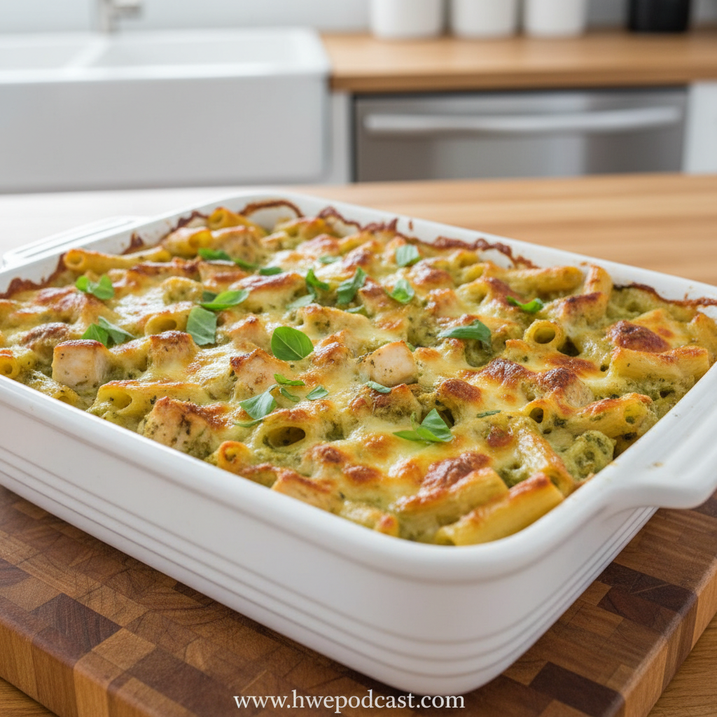 creamy-pesto-chicken-pasta-bake---easy-recipe_feature