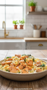 creamy-salmon-pasta-with-mixed-greens_feature
