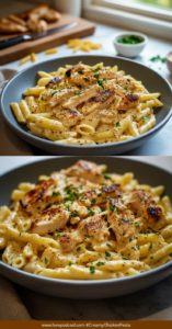 irresistible-creamy-rotisserie-chicken-pasta-recipe_feature