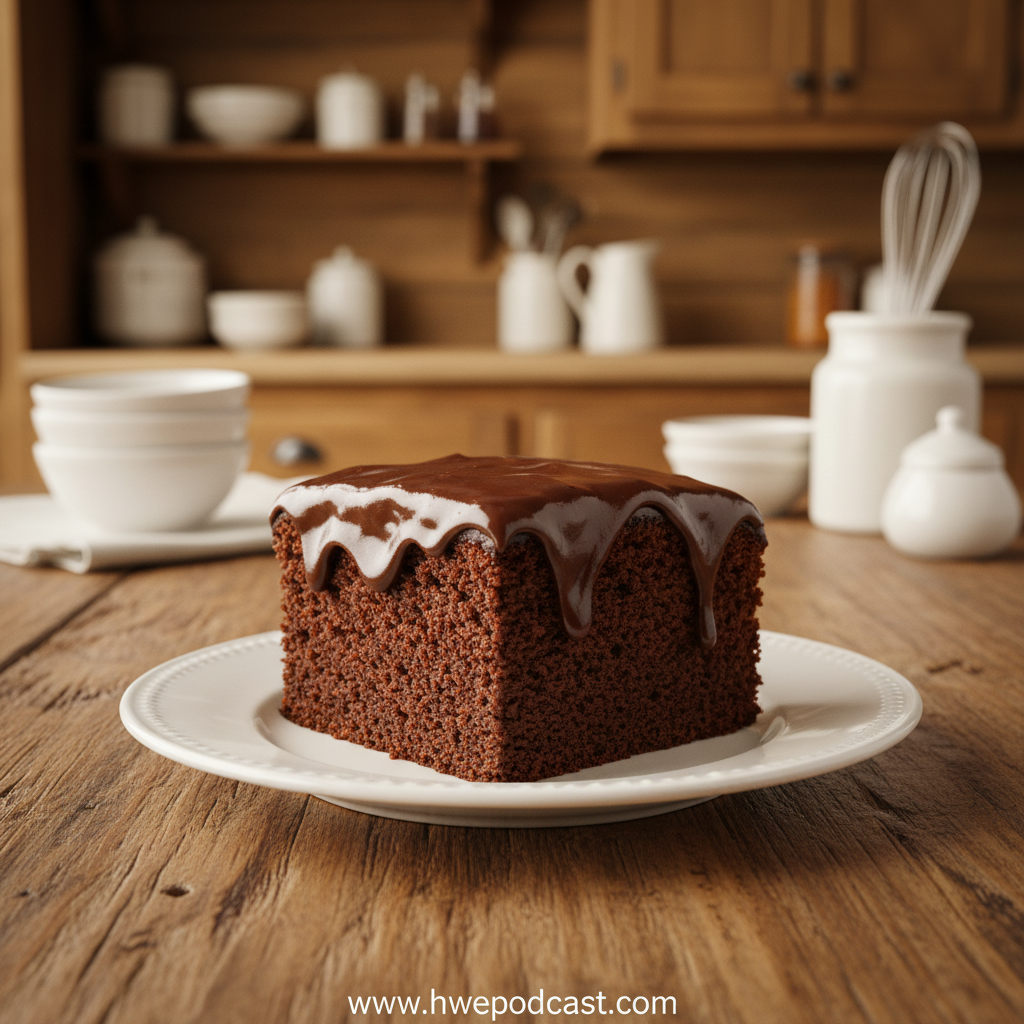 Pioneer Woman Chocolate Sheet Cake with rich fudgy icing